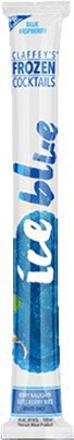 Claffeys Ice Blue Raspberry Single Frozen Ice Pop