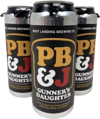 Mast Landing Brewing Pb & J Gunner's Daughter Milk Stout