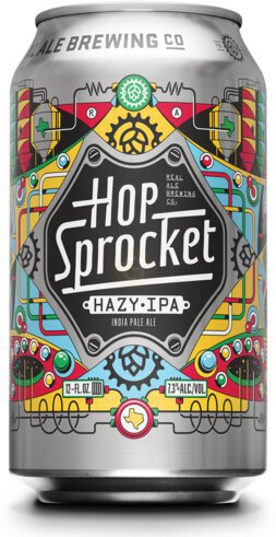 Real Ale Hop Sprocket Hazy Ipa