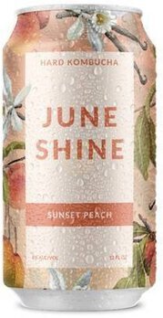 June Shine Hard Kombucha Sunset Peach