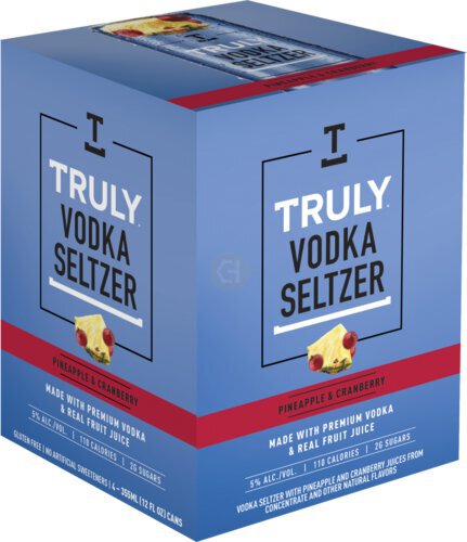 Truly Vodka Seltzer Cranberry Pineapple