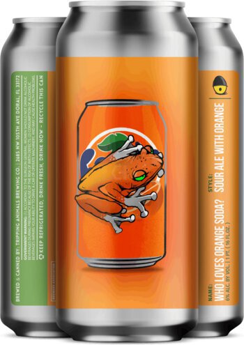 Tripping Animals Brewing Co. Who Loves Orange Soda