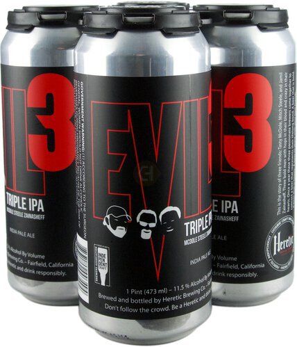 Heretic Evil 3 Triple IPA 4cn
