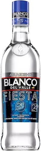 Aguardiente Blanco Del Valle Sin Azucar Fiesta