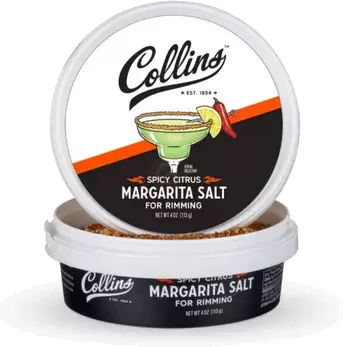 Collins Citrus Cocktail Flavored Margarita Jalapeno Spicy Salt Rimmer For Cocktails Set Of