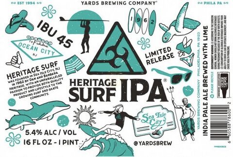Yards Heritage Surf Ipa 12pck