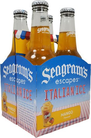 Seagrams Escapes Mango Italian Ice Btls