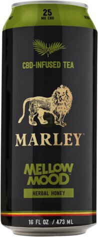 Marley Cbd Infused Tea Mellow Mood Herbal Honey 25mg Cbd