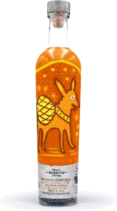 Burrito Fiestero Ancestral Durango Joven Castilla Mezcal