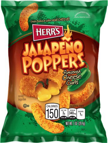 Herr's Jalapeno Poppers 3/4 Oz