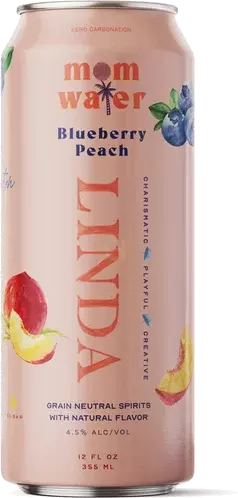 Mom Water Blueberry Peach 4cn