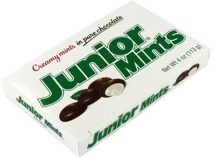Junior Mints Creamy Mints In Pure Chocolate
