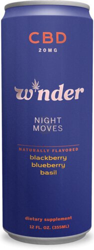 Wonder Cbd Night Movies Blackberry Blueberry Basil