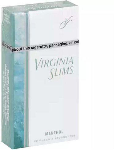 Virginia Slims Ultra Lights 100 Box