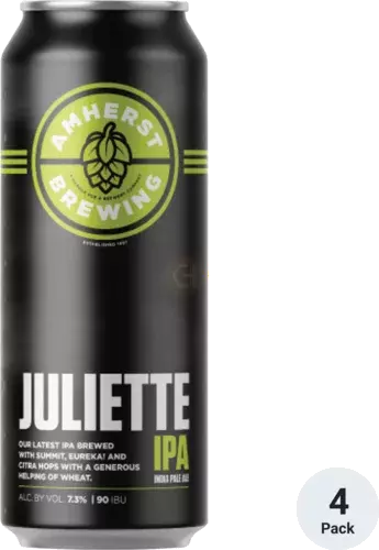Amherst Juliet IPA 4 Pack Cans