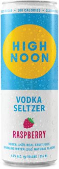 High Noon Vodka Seltzer Seltzer Sparkling Raspberry