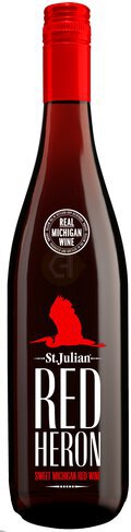 Saint Julian Red Heron Semi Sweet Red
