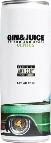 Gin & Juice By Dre And Snoop Citrus Cocktail