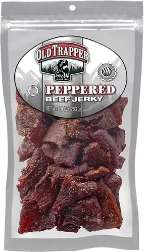 Old Trapper Traditional Style Peppered Beef Jerky
