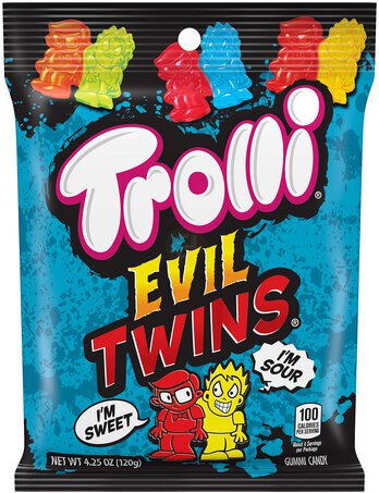 Trolli Evil Twins Gummi Candy Bag