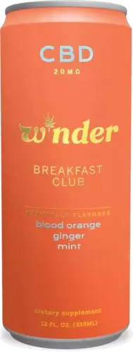 Wonder Cbd Breakfast Club Blood Orange Ginger Mint