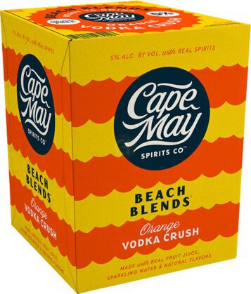 Cape May Spirits Co Beach Blends Orange Crush