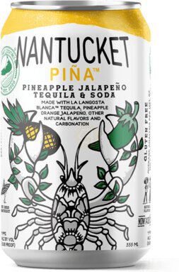 Nantucket Craft Cocktails Pina Pineapple Jalapeno Tequila & Soda
