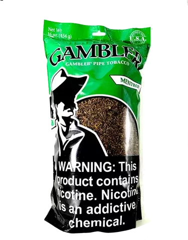 Gambler Pipe Tob Mint 16o