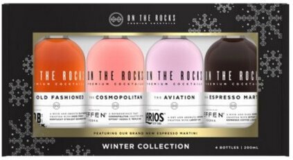 On The Rocks Premium Cocktails Winter Variety Pack 4x200 Ml