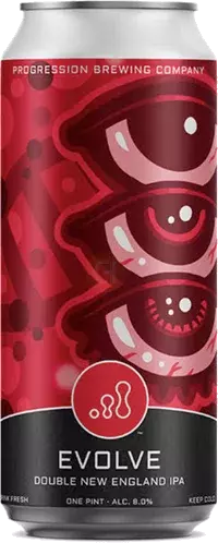 PROGRESSION BREWING EVOLVE DBL IPA 4PK 16OZ CANS