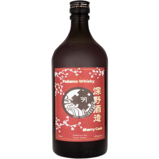 Zx Fukano Sherry Cask 12 Years Old Japanese Whiskey - Top Shelf