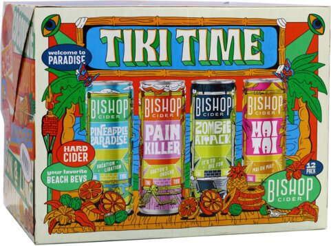 Bishop Tiki Time Variety Pack Oz