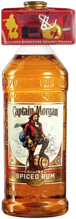 Captain Morgan Original Spiced Rum Pet W Helmet