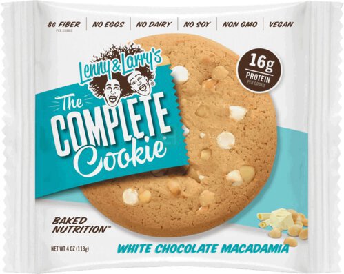 Lenny & Larrys White Chocolate Flavored Macadamia The Complete Cookie 113g