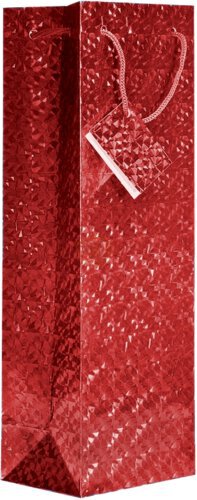 Gift Bag Foil Red Hologram Bag
