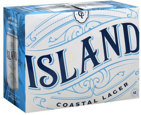 Island Coastal Lager Can