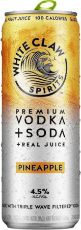 White Claw Vodka White Claw Soda Sparkling Pineapple