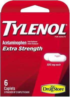 Tylenol 500mg Extra Strength Tablets