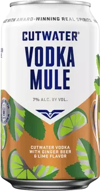 Cutwater Ginger Beer & Lime Flavor Vodka Mule