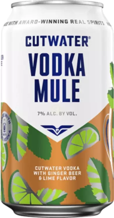 Cutwater Ginger Beer Lime Flavor Vodka Mule 12OZ FOUR SEASONS