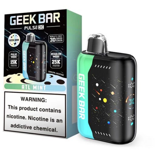 geek bar pulse ml X Atl Mint 25k low stock Select Flavor ::Mint Tobacco GeekVape Aegis Hero Q