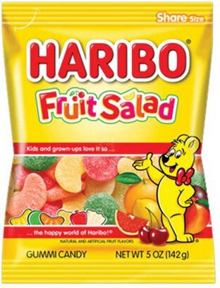 Haribo Goldbears Fruit Salad Gummies Bagged