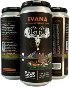 Greater Good Evana Imperial Stout Can