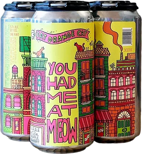 Fat Orange Cat You Had At Me Meow Sour Ale Limited Release