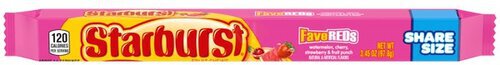 Starburst Fave Reds Fruit Chews Share Size