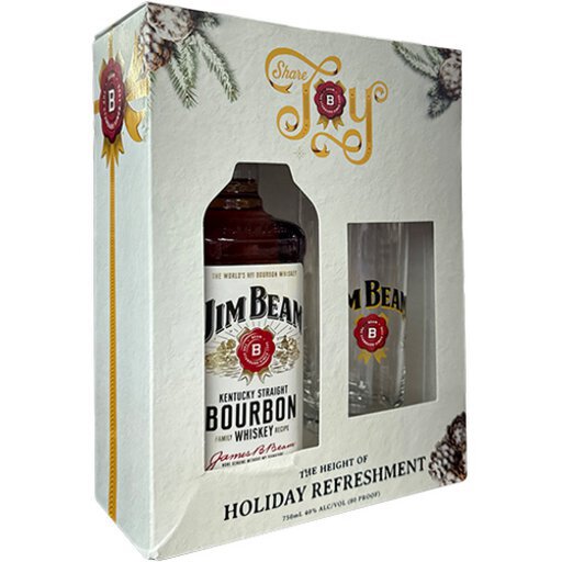 Jim Beam Bourbon Gift Set - Delancey Wine & Spirits New York NY