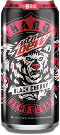 Hard Mtn Dew Zero Sgr Black Cherry