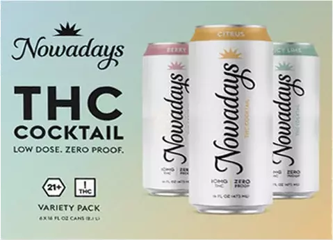 Nowadays Variety Pack 5mg Thc