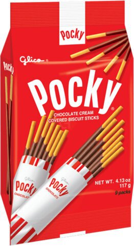 Glico Pocky Chocolate Cream Covered Biscuit Sticks