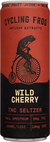 Cycling Frog Wild Cherry Thc Seltzer